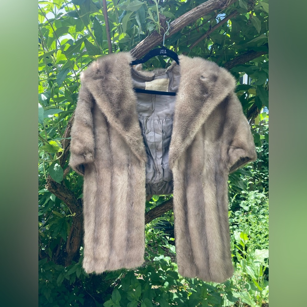 Vintage Real Fur Collar